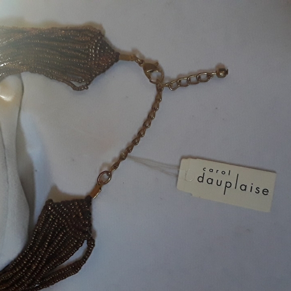 CAROL DUPLAISE beaded tier necklace - Picture 4 of 4